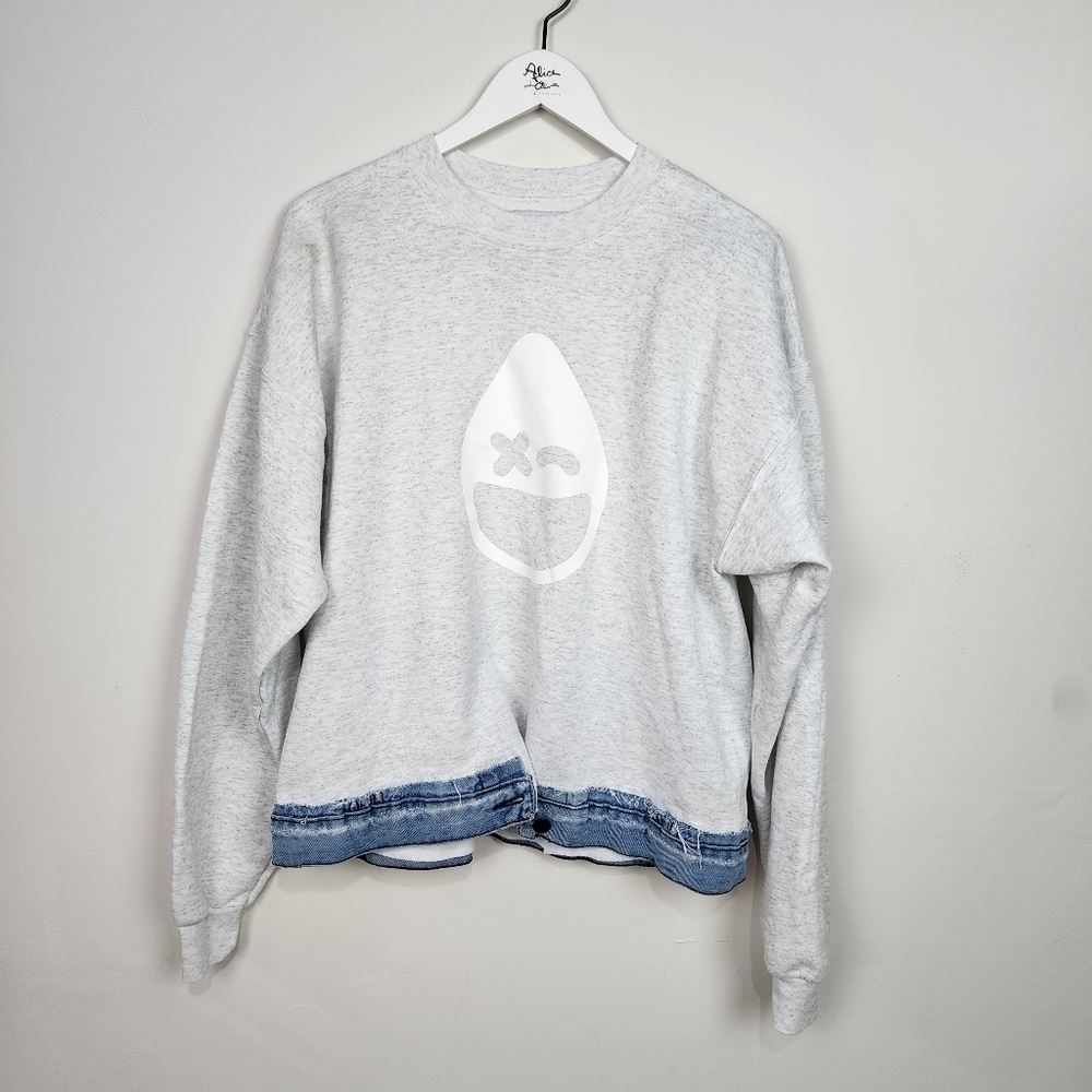 Unemployed Denim oversized sweater, M